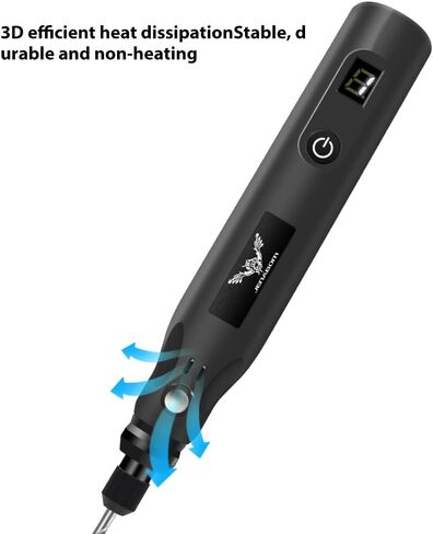Mini Cordless Rotary Tool, USB Charging, 5-Speed Rotary Tool Set with 39 Accessories, Multi-Purpose 3.6V Power Rotary Tool for Sanding, Polishing, Drilling, Etching, Engraving, DIY Crafts in Saudi Arabia