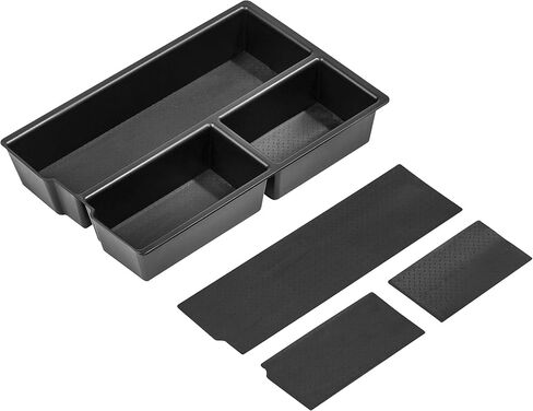 Vehicle OCD - Lower Center Console Organizer for RAM 1500/2500/3500 (2019-2025) (Longhorn and Limited models ONLY) - Made in USA - SLX162 in Saudi Arabia