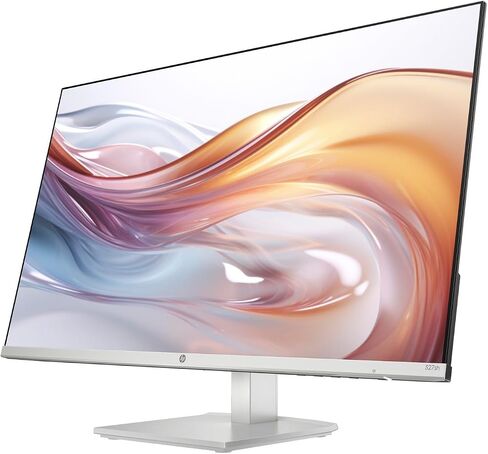 HP 24" FHD IPS (1920x1080) Monitor (Replaces M24FW) Bundle with Docztorm Dock, 100Hz Refresh Rate, HDMI, VGA, Flicker-Free, Ideal for Home & Business, White/Silver (2024 Latest Model) (2 Pack) in Saudi Arabia