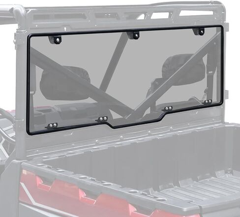الزجاج الأمامي الخلفي Ranger 1000 - StarknightMT Ranger Back Window PC لوحة النافذة الخلفية شديدة التحمل متوافقة مع 2017-2023 Polaris Ranger 1000/XP 1000 / Crew 2013-2019 Polaris Ranger XP 900/ Crew in Saudi Arabia