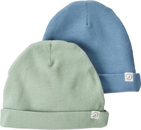 Little Planet by Carter's Unisex Baby 2-Pack Caps Made with Organic Cotton in Saudi Arabia