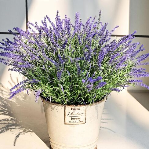 alyptus نباتات صناعية مقاومة للأشعة فوق البنفسجية في الهواء الطلق 16 حزمة من السرخس المزيفة والأوراق الخضراء والخضرة الصناعية، والزهور البلاستيكية للشرفة الأمامية في الهواء الطلق، والفناء، والمزارعين، والديكور، وديكورات الحديقة (السرخس) in Kuwait