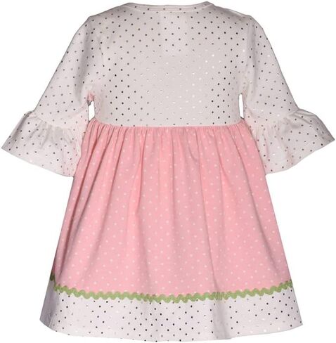 Bonnie Jean Girl's Easter Dress - Pink Bunny Dress for Baby Toddler and Little Girls in Saudi Arabia
