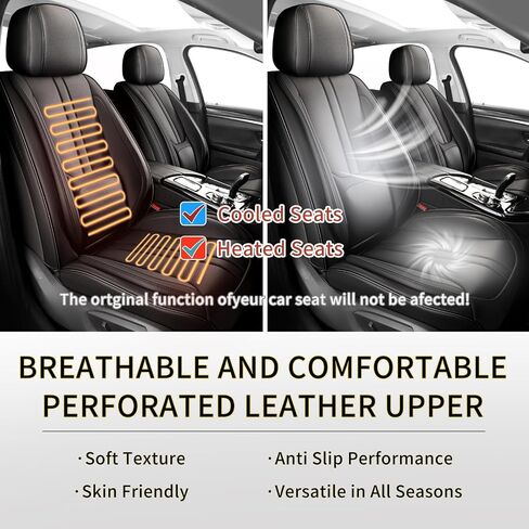 Chezope Car Seat Covers Full Set Universal Fit for Most Cars SUV Sedans Trucks Leather Car Seat Cushion Automotive Seat Cover Car Accessories Waterproof Car Seat Covers SUV (Grey) in Saudi Arabia