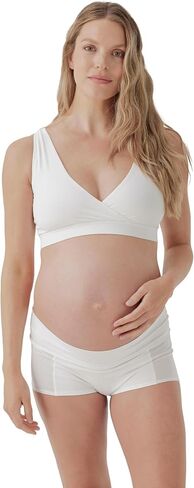 Pact Organic Cotton Maternity Nursing Bralette for Breastfeeding - Stretchy, Wireless in Saudi Arabia