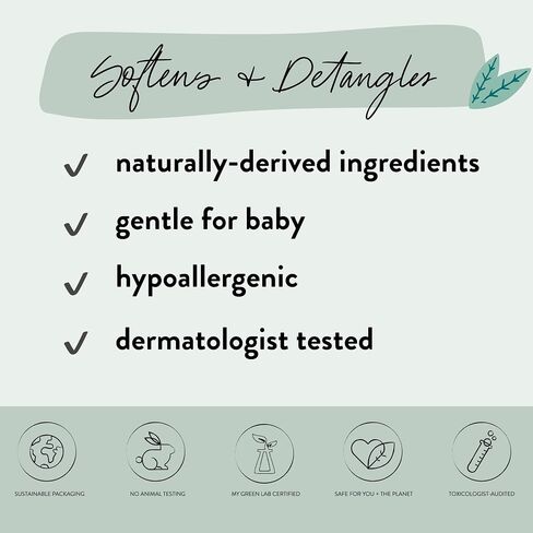 The Honest Company Lavender Calm 2-in-1 Cleansing Shampoo + Body Wash + Conditioning Detangler Bundle | Naturally Derived, Tear-free, Hypoallergenic | 10 fl oz, 4 fl oz in Saudi Arabia