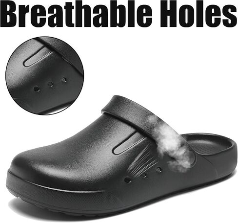 DAYUMKOU Clogs for Women Men Lightweight Slip-On Unisex Garden Shoes with Back Strap, Non-Slip for Work Nurses in Saudi Arabia