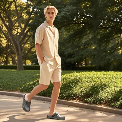 DAYUMKOU Clogs for Women Men Lightweight Slip-On Unisex Garden Shoes with Back Strap, Non-Slip for Work Nurses in Saudi Arabia
