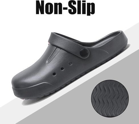 DAYUMKOU Clogs for Women Men Lightweight Slip-On Unisex Garden Shoes with Back Strap, Non-Slip for Work Nurses in Saudi Arabia