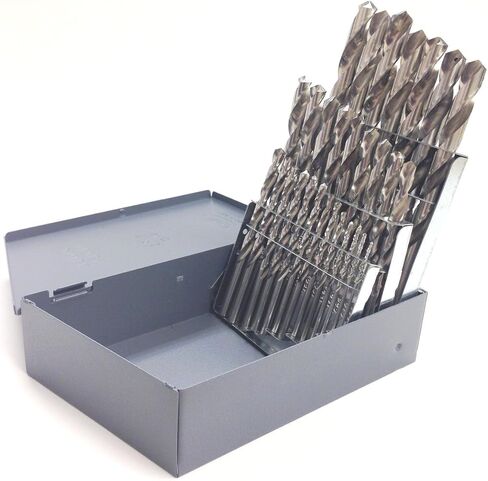 HHIP 5000-0002 Black Oxide HSS Drill Set, 29 Piece, 1/16" - 1/2" in Kuwait