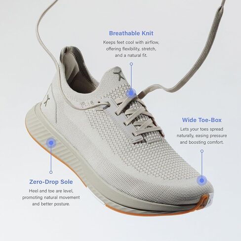 Flux Footwear Men and Women's Adapt Adapt Wide Box Movement Shoes مع أحذية متماسكة متماسكة وأحذية متوسطة خفيفة الوزن للركض والمشي والارتداء اليومي in Kuwait