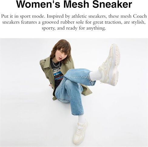 Coach Womens Mesh Sneaker in Saudi Arabia