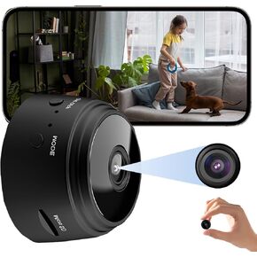 Hidden Camera-Spy Camera-1080P Indoor Cameras-Mini Camera- WiFi Wireless Cameras-Nanny Cam for Pet/Baby- with Motion Detection, App Control