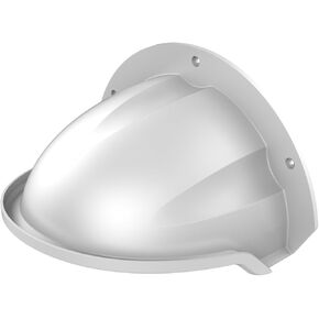 DS-1250ZJ SRS Universal Sun Rain Shade Cover Cover Shield للكاميرات في الهواء الطلق Hikvision-حماية مقاومة للطقس ، أبيض