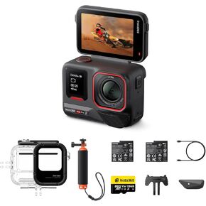 Insta360 Ace Pro 2 Dive Bundle -8K Waterproof Action Camera Co-Engineered with Leica, 1/1.3" Sensor, Dual AI Chip, Leading Low Light, Superior Audio, Flip Screen & AI Editing for Vlogs, Motorcycling