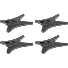 4PCS Black Camera Flash Bracket Universal Flash Hot Shoe Mount with 1/4-inch Metal Tripod Thread DSLR Camera Hot Shoe Flash Bracket