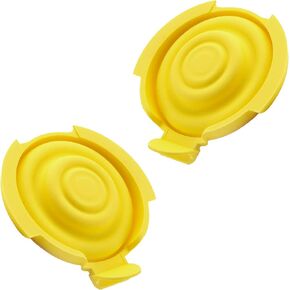 2-Pcs Membrane Compatible with Medela Pump Parts Pump - Food Grade Silicone Replacement Membranes Compatible with Pump in Style MaxFlow, Swing Maxi, Freestyle Flex Breast Pumps, Breast Pump Connector