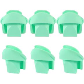 6PCS Duckbill Valves Compatible with Elvie Wearable Breast Pump, Food Grade Silicone Duck Bill Valve Replacement Parts Compatible with ElviePump, Not Original Elvie Valves