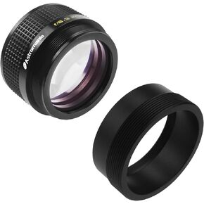 Astromania f/6.3 Reducer Corrector for C Series Telescopes - Bundle with - M42X0.75 Female to SCT Male Thread