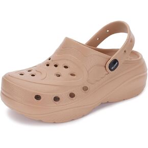 WHITIN Clogs for Women | Thick Sole Cushioned Garden Shoes