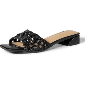 Amazon Essentials Women's Mini Heel Mule Sandals