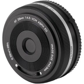 VILTROX 28mm F4.5 Pancake Lens for Sony E - Auto Focus Ultra-Thin Prime Wide Angle Full Frame Lens