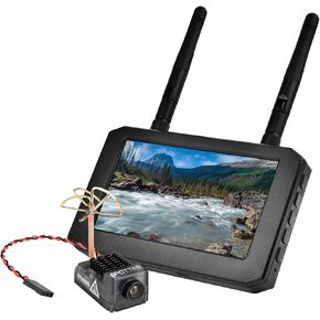 شاشة وسبتي V2: 4.3 "FPV شاشة W/ DVR ، 5.8 جيجا هرتز 40ch 20-200MW ، 170 FOV 700TVL FPV CAM
