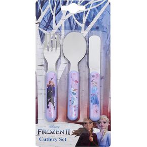 Disney Frozen II childrens cutlery set, 3 piece