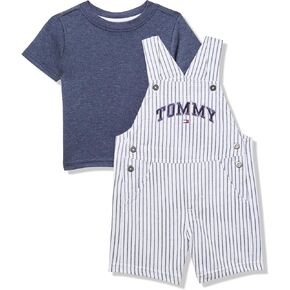 Tommy Hilfiger baby-boys 2pc Shortall Set