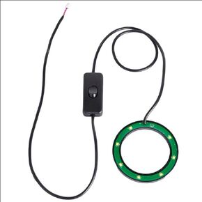 Milling machine spindle lamp,machine tool lamp,voltage 24V ID50mm LED waterproof working lamp ring lamp engraving machine spindle lamp vertical light source no shadow LED machine tool working lamp