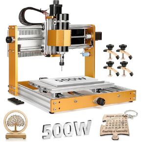 3018 pro max cnc router machine + 4 pcs mini hold down clamps
