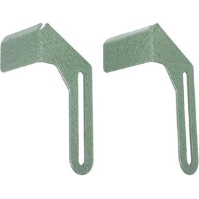 HOMSFOU Bench Grinder Tool Rest Holder, 1 Pair Iron Tool Bracket Support Rack, Fits 150/200 Bench Grinders, Easy to Install, Stable Support for Home Use