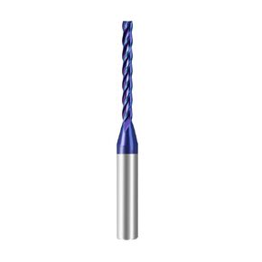 5PCS T4110BC CNC Router Bits Set Spiral Solid Carbide up Cut 1/8 inch Cutting Diameter 1/4 inch Shank