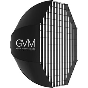 GVM Lighting Soft Boxes Bowens Mount with Honeycomb Grid, Speedlight Umbrella Softbox Foldable with Carrying Bag for Studio Photography Speedlite Flash