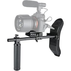 Niceyrig Chest Mount 15mm Rig System for DSLR Mirrorless Camera Camcorder Making Severusty Movie - 379