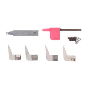 Router Plane Blade 4 Pcs 1/16 1/8 3/16 1/4 Inch Wide Woodworking Hand Planer Replacement Blade for Versatile Applications