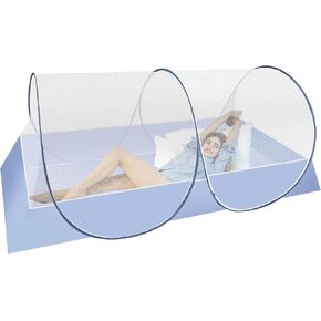(78 * 41 * 31 in) Large Pop up Mosquito Tent,Opens Automatically Portable Mosquito Net，Suitable for Bed Camping Travel