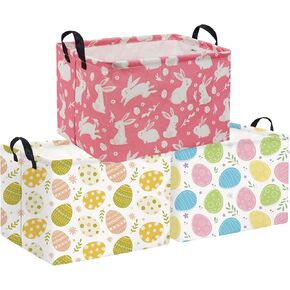 Rectangular Kids Storage Basket Baby Storage Basket Cute Toy Storage Bin Organizer Shelf Book Room Decor(Footballs)
