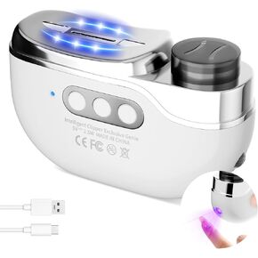 Upgraded Electric Nail Clipper, 3 Speeds Nail Trimmer,Rechargeable with LED Light & Clip Storage Electric Nail Trimmer,Suitable for Babies, Elderly, Children, Electric Nail Clippers for Adults