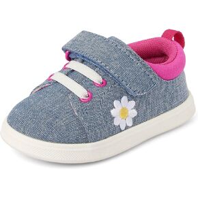 The Children's Place Baby-Girl's and Newborn First Steps Sneakers Walker Shoe