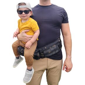 Little Loadout Baby Carrier for Dad, Toddler Carrier, Newborn to Toddler, Hip Seat, Military Dad, Ergonomic, Mens, Portabebes para Cargar Bebe, Baby-Carrier