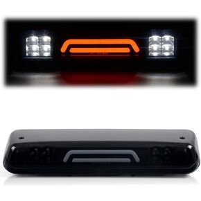 LED Third Brake Lights Assembly Compatible with Ford F-150 2004-2008 / Explorer Sport Trac 2007-2010 / Lincoln Mark LT 2006-2008 High Mount Stop Tail Cargo Lamps Rear Center Lights