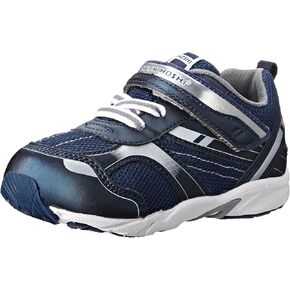 TSUKIHOSHI 3022 Sport Strap Clugure Machine حذاء أحذية رياضية قابلة للغسل مع صندوق إصبع قدم عريض ونعل خارجي غير مقاوم للانزلاق-للرضع والأطفال الصغار ، تتراوح أعمارهم بين 0-4