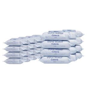 Coterie Baby Wipes, 16 Pack (288 Wipes) + 12 Pack (672 Wipes), 99% Purified Water, Plastic-Free & Plant-Derived Fibers, Fragrance Free Hypoallergenic Sensitive Skin Baby Essentials