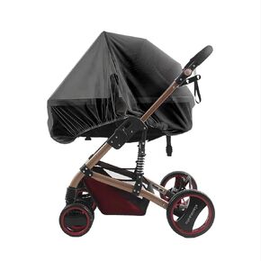 Mesh Baby Stroller Sun Shades Universal Breathable Travel Walking Outdoor See Through Beach Parasol Elastic Windproof Protective Cover for Seats, Bassinets and Carriers