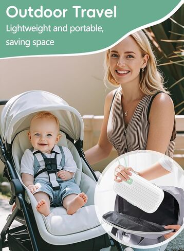 Electric Bottle Brush Cleaner, Baby Bottle Brush Travel Set, 360° Efficient Cleaning, Durable 2000 mAh Battery, Travel Bottle Brush Set with Drainage Rack and Storage Box, Baby Travel Essential in Kuwait