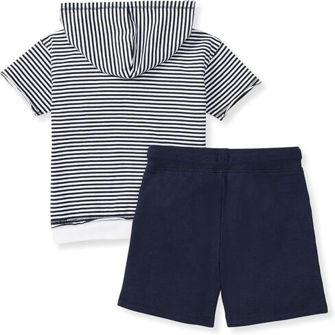 Burt's Bees Baby baby-boys Shirt and Pant Set, Top & Bottom Outfit Bundle, 100% Organic Cotton in Saudi Arabia