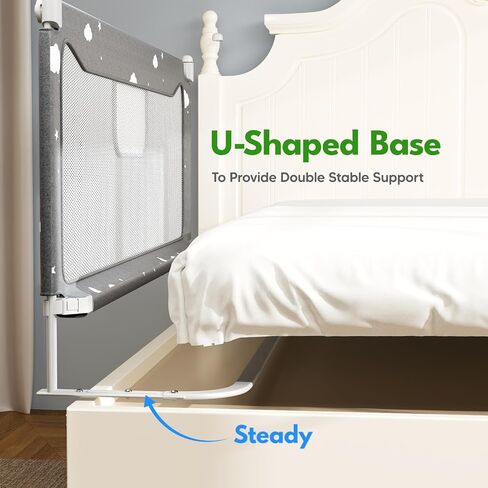 FAMILL Bed Rail for Toddlers Toddler Bed Rail 74.8in in Saudi Arabia