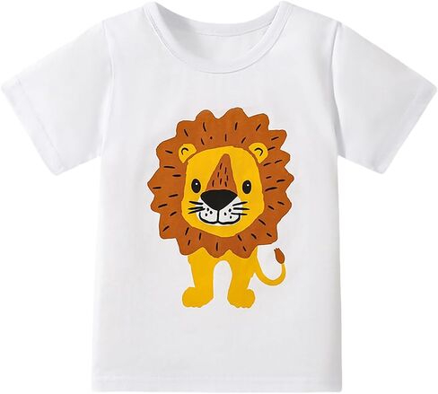Toddler Boy Short Sleeve Tshirt Summer Cotton Casual Graphic Crewneck Tee Shirts Packs in Saudi Arabia