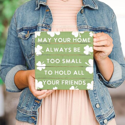 Simply Said, INC Perfect Pallet Petites 8" Wood Sign - Every Day is a Good Day to be Irish - Saint Patrick's Day Décor PET21148 in Saudi Arabia